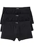 Boxer aderenti con cotone morbido (pacco da 3), bonprix