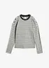 Maglia a maniche lunghe in cotone pesante, bonprix