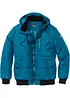 Giacca trapuntata invernale stile bomber con cappuccio, bonprix