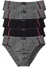 Slip alto con cotone (pacco da 5), bonprix