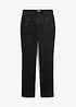 Pantaloni funzionali idrorepellenti in twill elasticizzato con cintura, bonprix