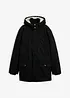 Parka invernale con cappuccio in teddy, bonprix