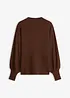 Maglione oversize in misto viscosa, bonprix