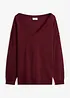 Maglione oversize in misto viscosa, bonprix