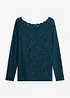 Maglia in pizzo a maniche lunghe, bonprix