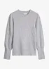 Maglione con motivo traforato, bonprix