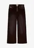 Pantaloni in velluto a coste di misto cotone elasticizzato, bonprix