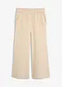 Pantaloni in velluto di misto cotone, vita alta, bonprix