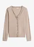 Cardigan in filato fine di misto viscosa fluente, bonprix