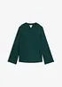 Maglia a maniche lunghe in puro cotone biologico, bonprix