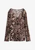 Maglia a maniche lunghe con accessorio, bonprix
