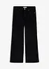 Pantaloni in velluto a coste di misto cotone elasticizzato, bonprix