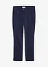 Pantaloni in twill di misto cotone elasticizzato, bonprix