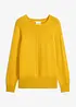 Maglione con maniche a pipistrello e percentuale di viscosa, bonprix