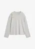 Maglia a maniche lunghe con cotone biologico pesante, bonprix