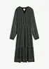 Abito in jersey e mesh fine, bonprix
