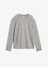 Maglia a maniche lunghe con cotone pesante, bonprix