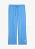 Pantaloni in felpa di misto cotone biologico elasticizzato, bonprix