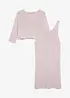 Abito in maglia e maglione (set 2 pezzi), bonprix