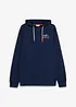 Felpa regular fit con cappuccio, bonprix