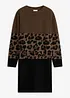 Abito in maglia jacquard, bonprix