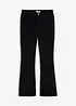 Pantaloni bootcut in velluto a coste di misto cotone, bonprix