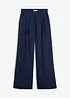 Pantaloni in misto viscosa effetto lana, bonprix