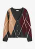 Cardigan con motivo jacquard, bonprix