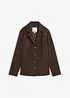 Blazer in similpelle scamosciata, bonprix