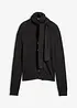 Cardigan in maglia fine con sciarpina, bonprix