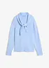 Maglione in  filato grosso con colletto alto e dettaglio a foulard, bonprix