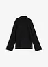 Maglione a collo alto in misto viscosa, bonprix