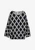 Maglione in misto viscosa fine, bonprix