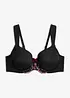 Reggiseno con coppe preformate e spalline imbottite, bonprix