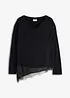 Maglia prémaman / da allattamento 2 in 1 con pizzo, bonprix