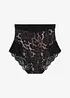 Culotte con pizzo ed effetto modellante medio, bonprix