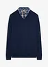 Maglione 2 in 1 con colletto a camicia, bonprix