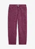 Pantaloni barrel in misto cotone, bonprix