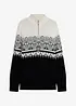 Maglione norvegese in puro cotone, bonprix