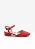 Décolleté slingback a tacco basso, bonprix