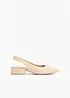 Décolleté slingback con tacco basso, bonprix