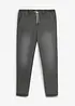 Jeans jogger con elastico in vita regular fit, straight, bonprix