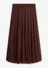 Gonna in chiffon con effetto stropicciato, bonprix