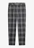 Pantaloni elasticizzati con fantasia a quadri, bonprix