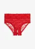 Slip ouvert a vita alta, bonprix