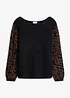 Maglione a trama operata, bonprix
