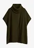 Maglione stile poncho in misto lana morbido, bonprix