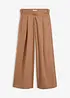 Pantaloni con fibbie ai lati in misto viscosa, bonprix
