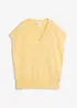 Gilet in maglia di puro cotone, bonprix