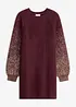Abito in maglia con effetto glitterato, bonprix